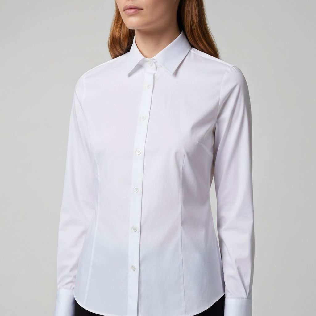 The Founder - White Poplin